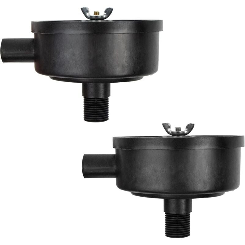 Ymyny - jamais utilisé] Filtre Silencieux Compresseur D'air Accessoires, à air Comprimé 1/2' 20mm Male Filetage Plastiques Coque Air Compresseur