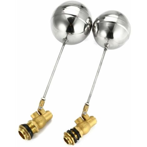 [JAMAIS UTILISÉ] Flotteur Valve En Laiton Valve En Acier Inoxydable Eau Auge Automatique Bovins Bol Réservoir - 1/2 Pouce