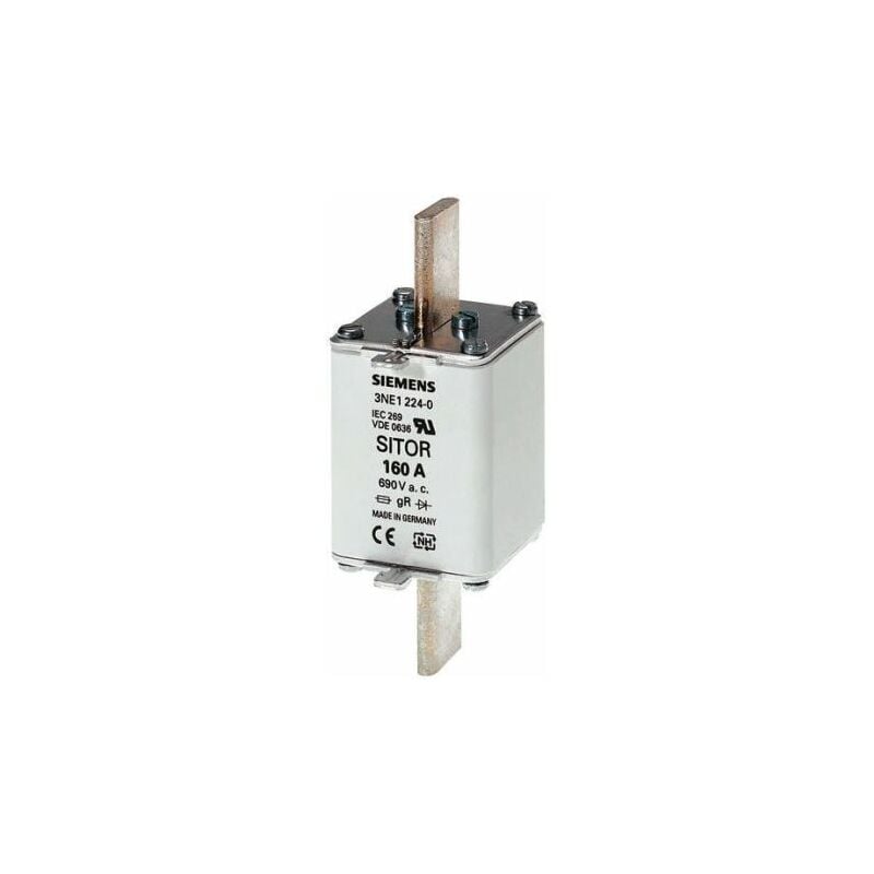 Fusible Bs88 À Pattes Centrées 315A Siemens Nh1 690V C.A., Gr - Gs ( Paquet De 3 )
