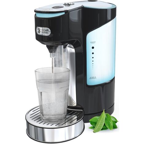 AUTRES [JAMAIS UTILISE] générique KitchenBrothers Distributeur d'eau chaude - 2L Robinet d'eau chaude - 3000W - inox/noir