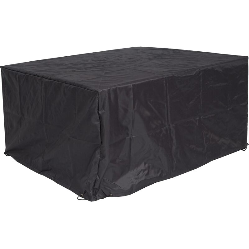 Jamais utilisé] HHG 655, couverture bâche de protection, meubles de jardin barbecue extérieur, 70x150x120cm, anthracite - black