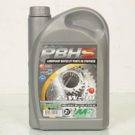 [JAMAIS UTILISE] Huile 75W90 Minerva Oil pour boite de vitesse et pont de