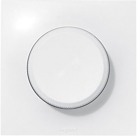 [JAMAIS UTILISÉ] Interrupteur variateur 300W complet - Neptune - Blanc - Legrand