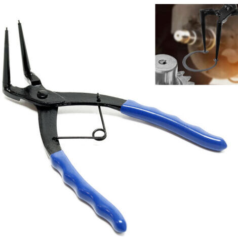 [JAMAIS UTILISÉ] Jeu de pinces à circlips, pinces à bec long à 90 degrés, pinces à circlips de verrouillage courbées, pinces à circlips robustes pour maître-cylindre interne, camions, motos, voitures