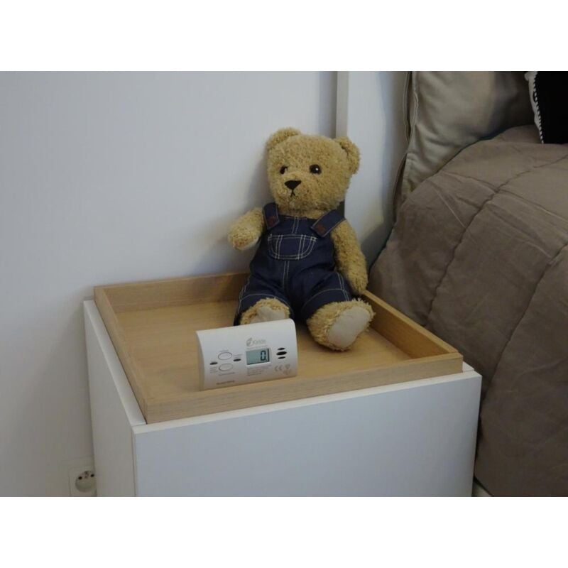 [JAMAIS UTILISE] Kidde 7DCOC - Capteur numérique d'alarme de monoxyde de carbone : 10 ans d'affichage et une garantie