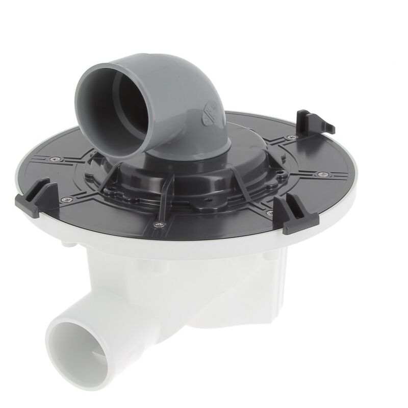 Nicoll - jamais utilise] Kit Siphon pmr Sortie Horizontale ∅50mm Sans Chape pour Évacuation Baignoire/Douche - sixpmrh