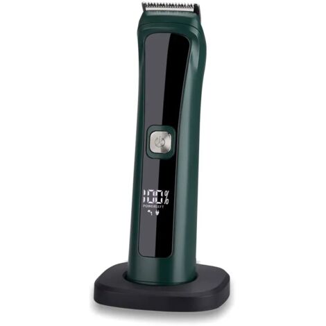 [JAMAIS UTILISÉ] Kit tondeuse et coupe-cheveux 5 en 1 avec outil de coupe de cheveux de barbier, vert