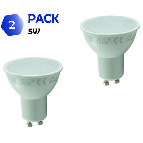 [JAMAIS UTILISÉ] Lot de 2 ampoules LED GU10 5W 400Lm 6400K - garantie 5 ans