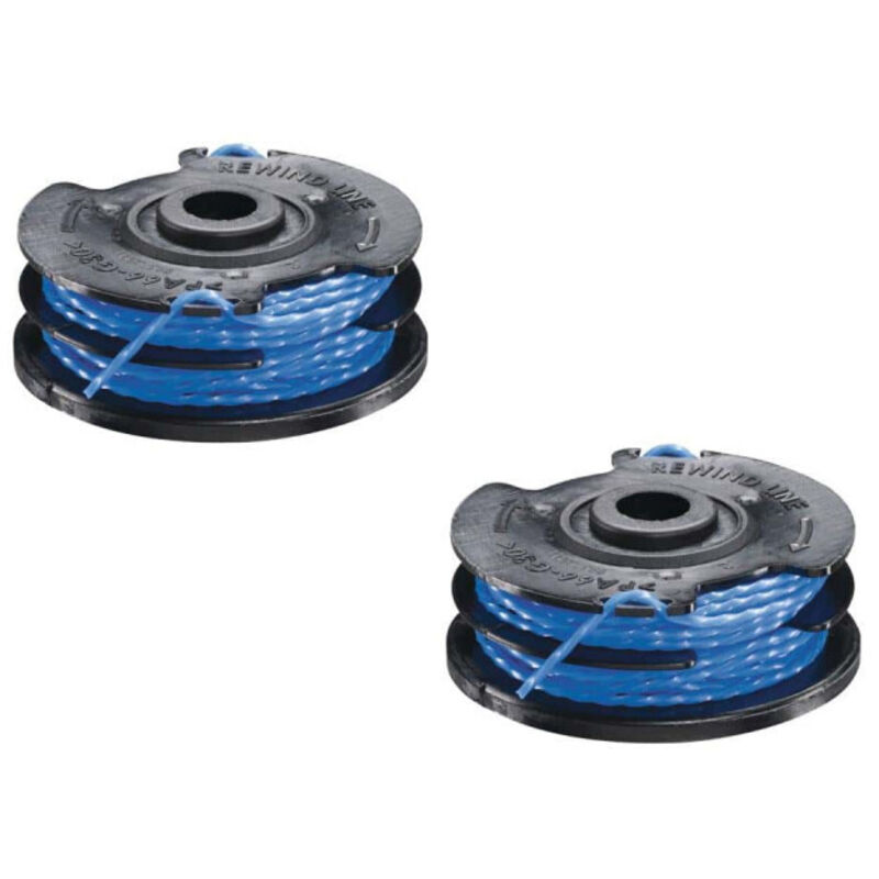 Lot De 2 Bobines Double Fil Torsadé Ryobi 1.5Mm Pour Coupe-Bordures - Rac109