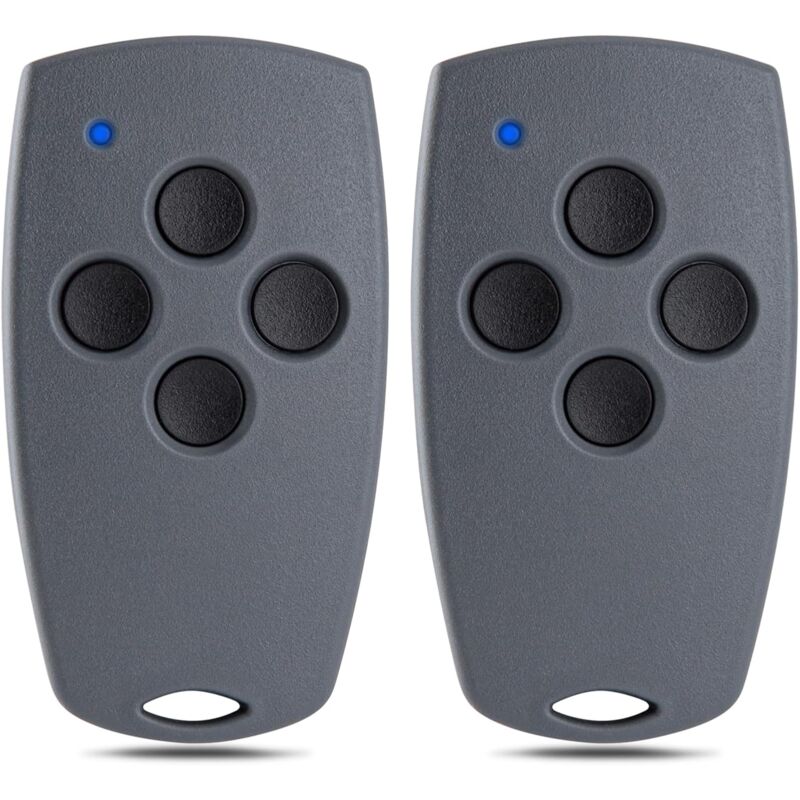 Aiperq - jamais utilisé] Lot de 2 émetteurs manuels de Rechange pour Marantec Digital 212-433 211-433 221-433 - Compatible avec Marantec d313 382 384