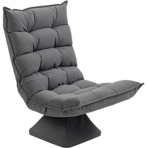 [JAMAIS UTILISÉ] Lot de 6 chaises pliantes HOMCOM chaises de salle à manger portables avec coussin en lin et cadre en acier beige