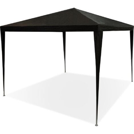 [JAMAIS UTILISÉ] MaxxGarden Tonnelle de Jardin 3x3 m - 9m² - Pavillon pliante - Tente de Jardin Rapide à Installer - Tente de Réception - Barnum - Anthracite