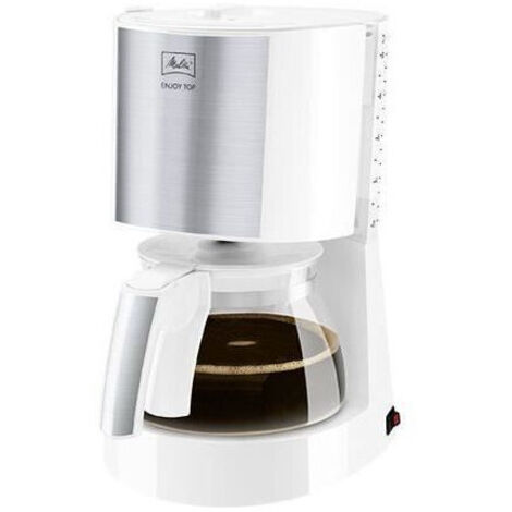 [JAMAIS UTILISÉ] MELITTA 1017-03 Cafetiere filtre Enjoy Top Glass - Blanc