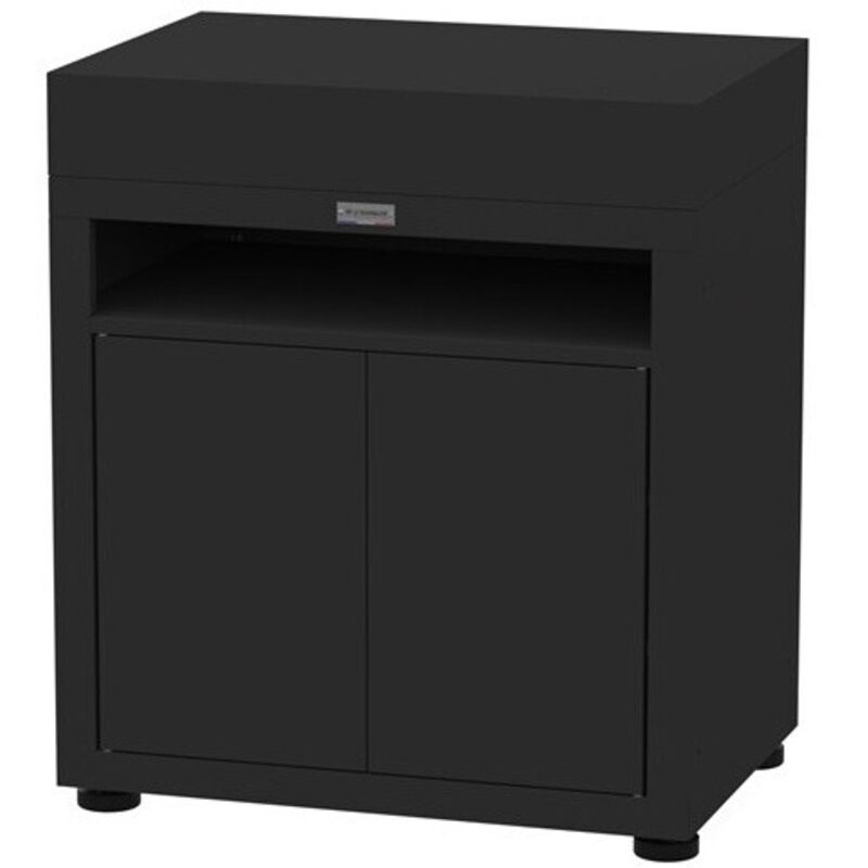 [JAMAIS UTILISE] Meuble de Cuisine Extérieur LE MARQUIER Avec Tablette 80x55cm Noir - MC80PTAE13