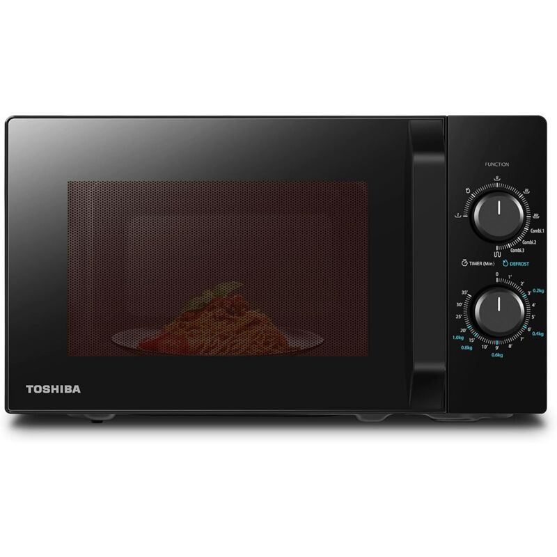 Jamais utilisé] Micro-ondes combiné pose libre Toshiba MW2-MG20P(BK) - 800W - Grill 1000 w - 20L - Noir