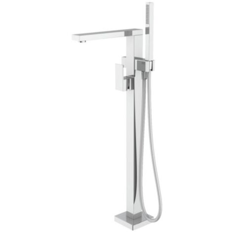 [JAMAIS UTILISE] Mitigeur Bain/Douche de Baignoire Ilot ALTERNA Domino Hauteur 1010mm Chromé - 7716596