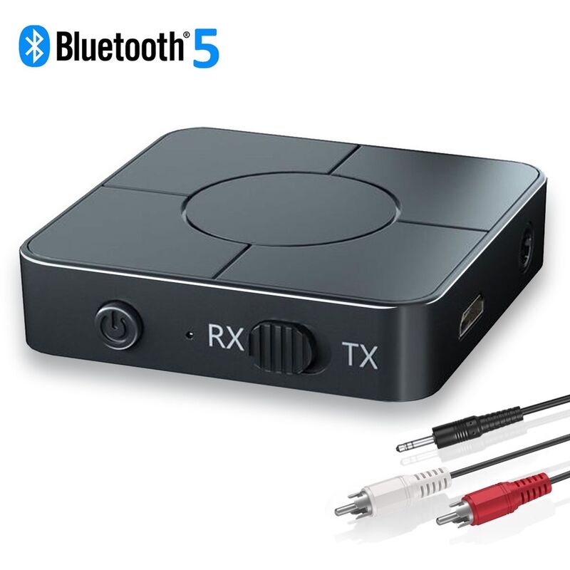 Mm Brands - jamais utilise] Récepteur et émetteur Bluetooth Bluetooth 5.0 - 3,5 mm aux / rca