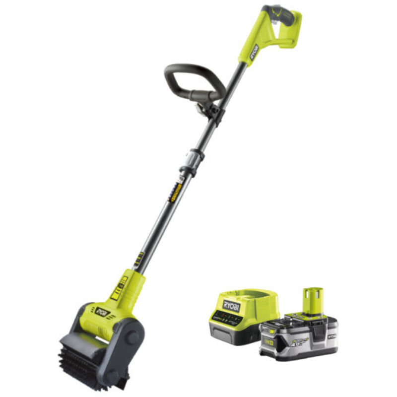 Nettoyeur De Sol Ryobi 18V One+ - 1 Batterie 4.0 Ah - 1 Chargeur - Ry18Pcb-140