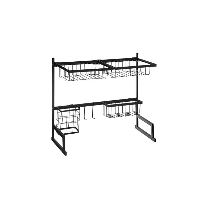 5five Simply Smart - jamais utilise] Organiseur d'évier noir 58x51.5x30cm