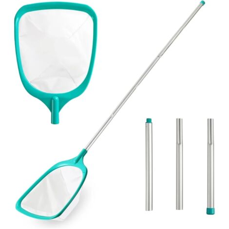 [JAMAIS UTILISÉ] Outil efficace pour enlever les feuilles, filet rétractable avec manche extensible, adapté aux piscines et aux étangs, filet professionnel