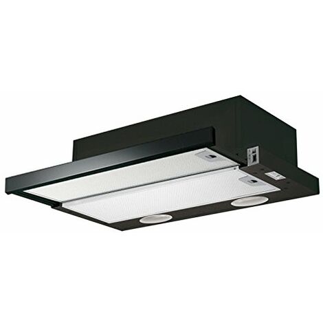 [JAMAIS UTILISE] OUTLET FABER S.p.A. Flexa Glass BK A60 Semi-intégré (amovible) Noir 300m³/h - Hotte (300 m³/h, canalisée/recyclée, 50 dB, 56 dB, 62 dB, Semi-intégré (amovible))