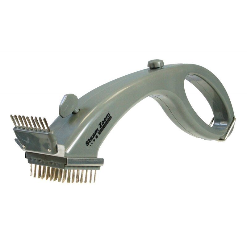 Electropolis - jamais utilise] outlet Nettoyant pour gril et barbecue à brosse à vapeur, résistant à la chaleur, atteint tous les coins, sans