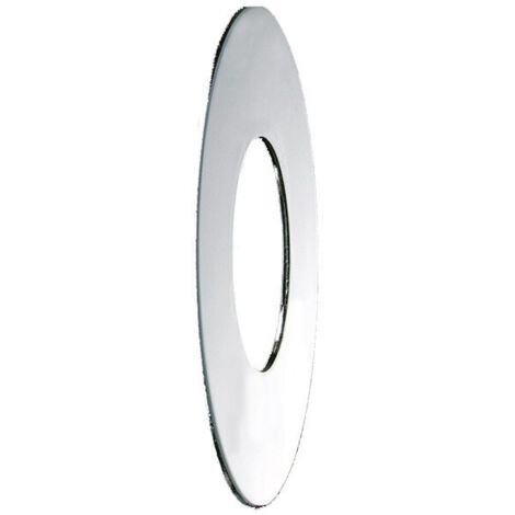 [JAMAIS UTILISÉ] Paire de rosace plate Delabie D34x65mm en laiton chromé