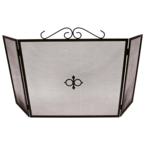 [JAMAIS UTILISÉ] Pare-Feu de cheminée EDM - pliable - 110x60cm - 85755