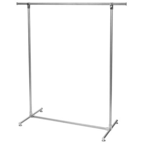 [JAMAIS UTILISE] Perel Kledingrek op wieltjes, 1 stang, 120 x 50 x 120 cm, max. last 75 kg, metaal