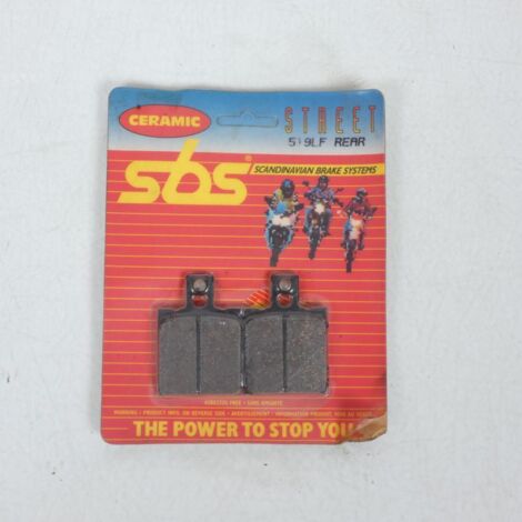 [JAMAIS UTILISE] Plaquette de frein SBS pour moto Aprilia AF1 125 europa 1990 à