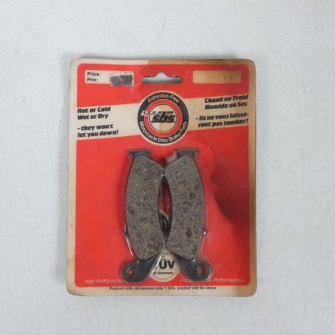 [JAMAIS UTILISE] Plaquette de frein SBS pour Moto Honda 400 Vfr R 1990 à 1994 AR