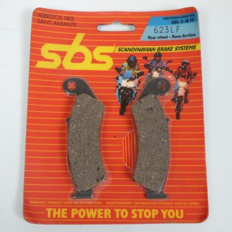 [JAMAIS UTILISE] Plaquette de frein SBS pour Moto Honda 400 Vfr R 1990 à 1994 AR
