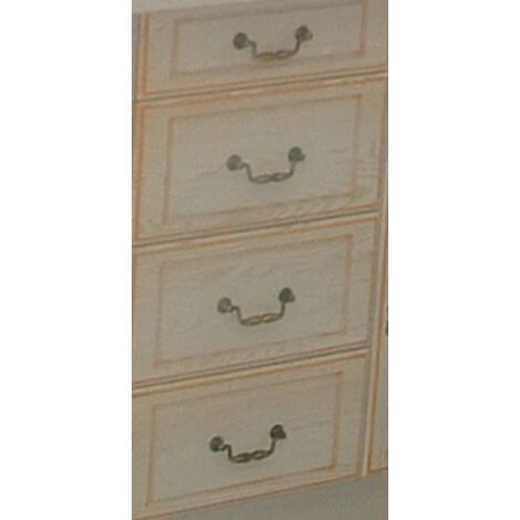 [jamais Utilise] Porte De Cuisine Florale Saumon H700xl400 4 Tiroirs Vendu Séparement Kit Tiroir Gd Menuiseries Gd Menuiseries