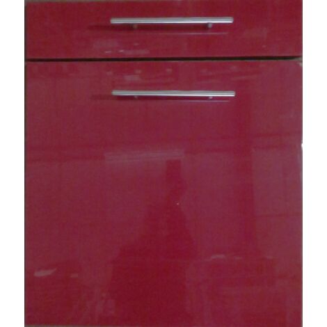 [jamais Utilise] Porte De Cuisine Lumi Rubis H700xl600 1 Porte + 1 Tiroir Vendu Séparement Kit Tiroir Gd Menuiseries Gd Menuiseries
