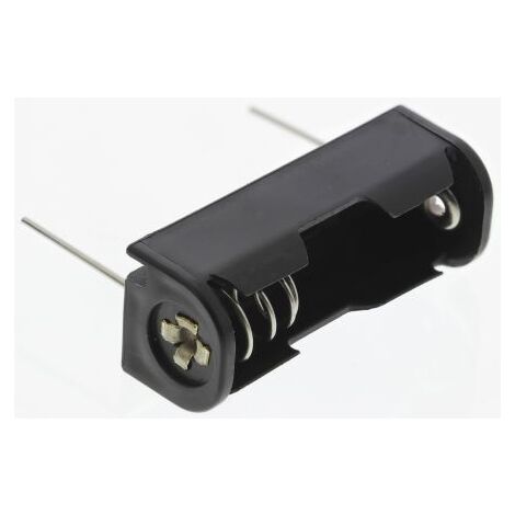 [JAMAIS UTILISÉ] Porte-pile 1 x Keystone N, raccordement Circuit imprimé ( 1 )