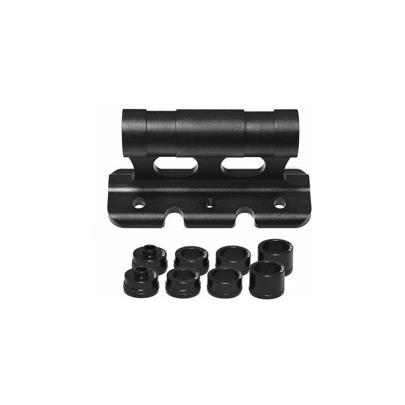 XVX - jamais utilisé] Accessoires pour remorque,support de fourche de vélo à travers le support d'essieu pour 5x100mm 12x100mm 15x100mm 15x110mm