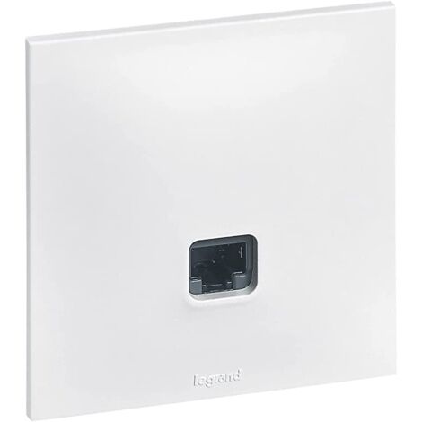 [JAMAIS UTILISÉ] Prise RJ45 CAT 6 complet - Neptune - Blanc - Legrand