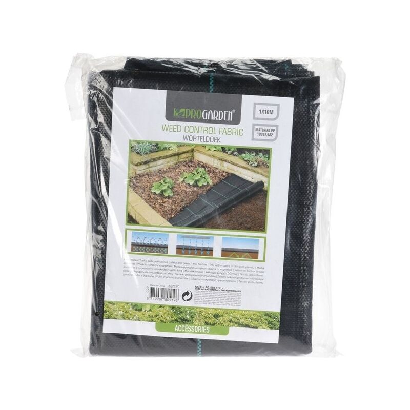 Jamais utilise] Pro Garden - Tissu anti-racines - 1x10m - 100gr/m2