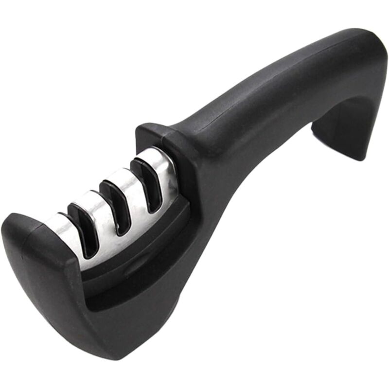 [JAMAIS UTILISÉ] Professional Manual Knife Sharpener, Knife Dresser Knives and Kitchen Utensils for Deburring, Shaping, Coarse Grinding, Sharpening,