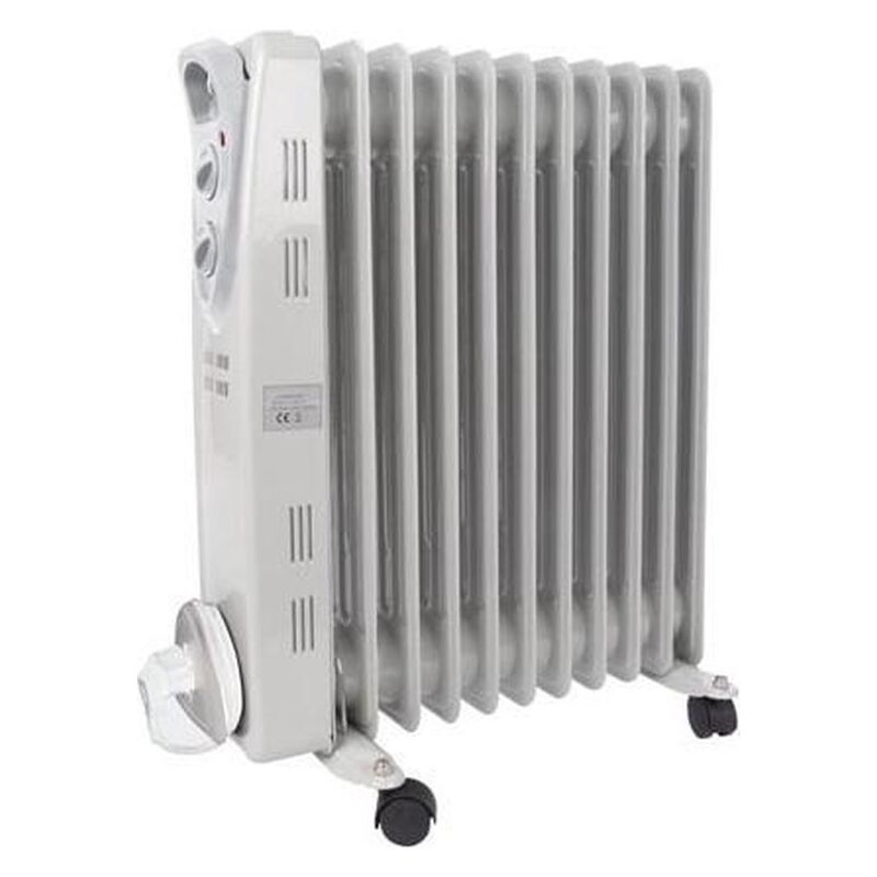 Perel - jamais utilise] Radiateur à huile Radiateur sur roues - 2500 watts - 3 niveaux de chaleur