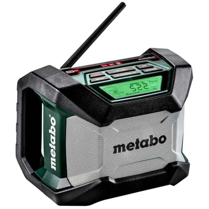 [Jamais Utilise] Radio De Chantier Metabo 12V / 18V Secteur & Batterie - Bluetooth - Am/Fm R 12-18 Bt (Sans Batterie)