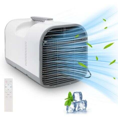 [JAMAIS UTILISÉ] Rafraichisseur d'Air , Climatiseur mobile, Humidificateur, Ventilateur, Ioniseur, Climatiseur Mobile Sans Évacuation, 4500BTU