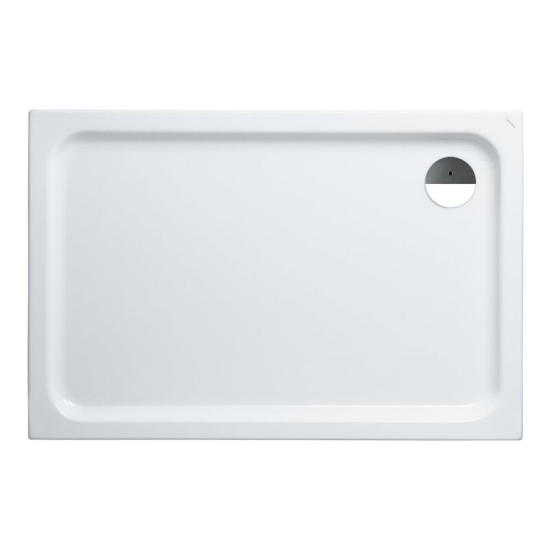 Laufen - Receveur de Douche 80x120cm Solutions en Acrylique Blanc - H2125020000001