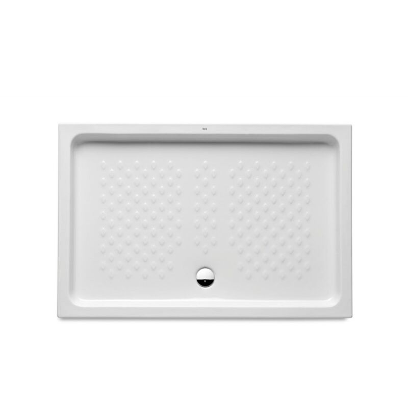 Jamais utilise] Receveur de Douche Céramique Roca Italia Rectangulaire 100x80cm Blanc - A3740HS000