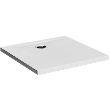 [JAMAIS UTILISE] Receveur de Douche Céramique Ultra-Plat AQUANCE Alto Antigliss à Poser ou Encastrer 80x80cm - ALTO20409
