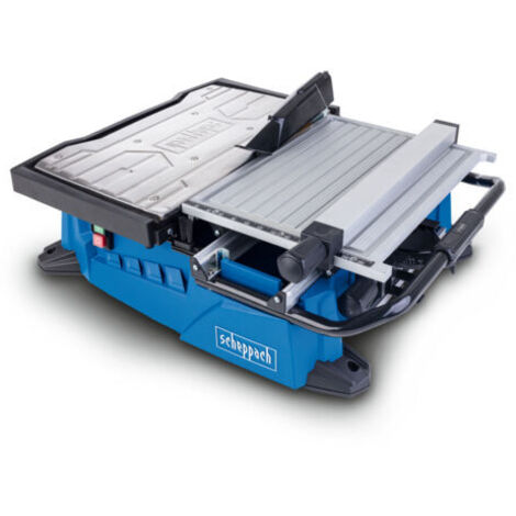 [JAMAIS UTILISÉ] Scheppach Coupe-carrelage avec chariot coulissant WTS2000 – Coupe-carreaux – Longueur de coupe 450 mm – Moteur 900 W – Disque diamant 180 mm