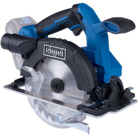 [JAMAIS UTILISÉ] Scheppach Scie Circulaire sans fil IXES 20V - BC-HCS165-X - Brushless - 4500min-1 - Lame Ø165mm - Softstart - Inclinaison 45° - Profondeur 55mm - Vendue sans batterie ni chargeur