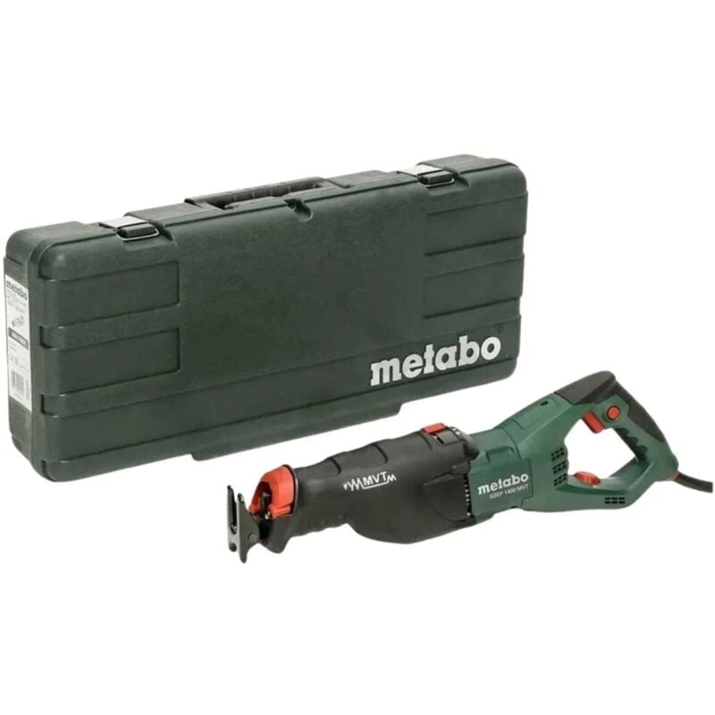 [Jamais Utilise] Scie Sabre Metabo 1400W + Mallette Ssep 1400 Mvt