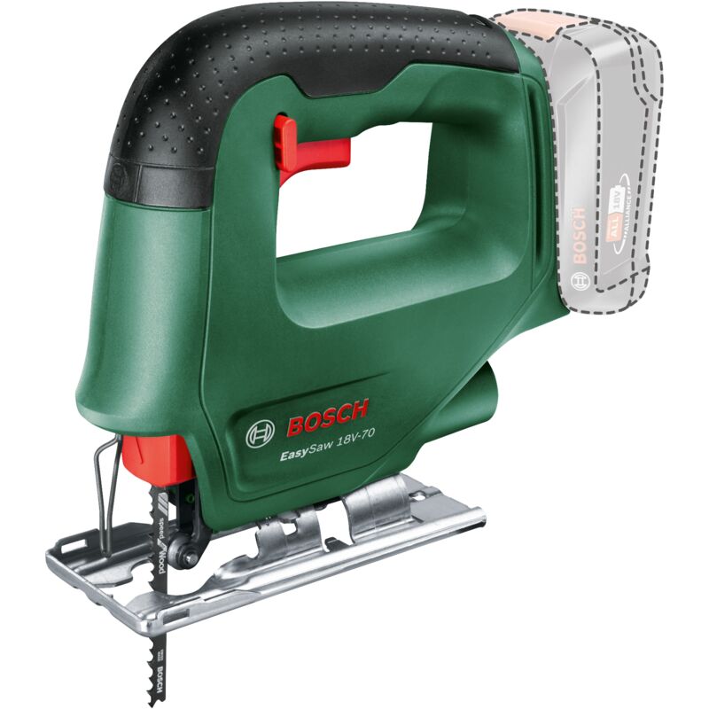 [Jamais Utilise] [Jamais Utilisé] Scie Sauteuse Sans Fil Bosch Easysaw 18V-70 (Sans Batterie, Système 18 Volts, Profondeur De Coupe Dans Le Bois 70