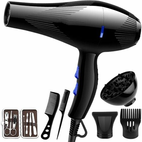 FDC [JAMAIS UTILISÉ] Sèche Cheveux Professionnel , Lointain Salon Sèche-Cheveux Puissant AC Moteur Seche Cheveux 1000W Support de sèche-cheveux